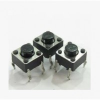 Pulsador de 6 x 6 x 4.3 mm (Pack 10 Unidades)