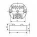 Transmisor PT100 (RTD) 4-20mA 2 hilos -50 a 100 °C