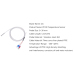 Sonda RTD PT100 5x30mm PTFE