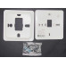 Placa de Montaje para Termostato WS9 Honeywell
