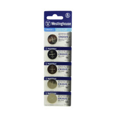 Pack 5 Baterías CR2025 Westinghouse