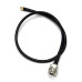 Cable RG58 RP-SMA Macho a N Hembra 50CM