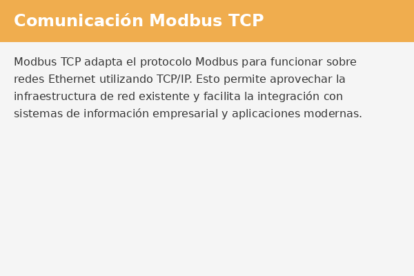 Modbus TCP
